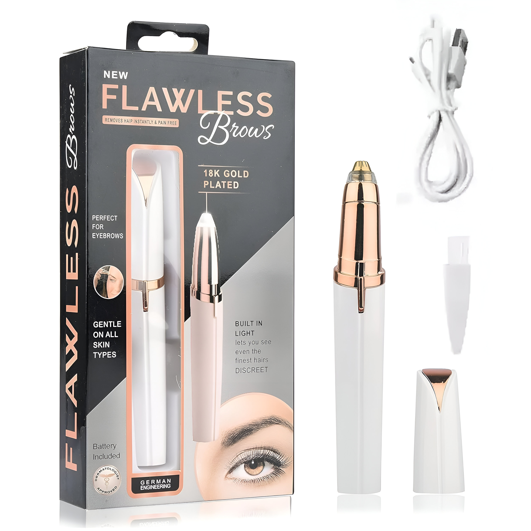 Flawless Eyebrow Trimmer