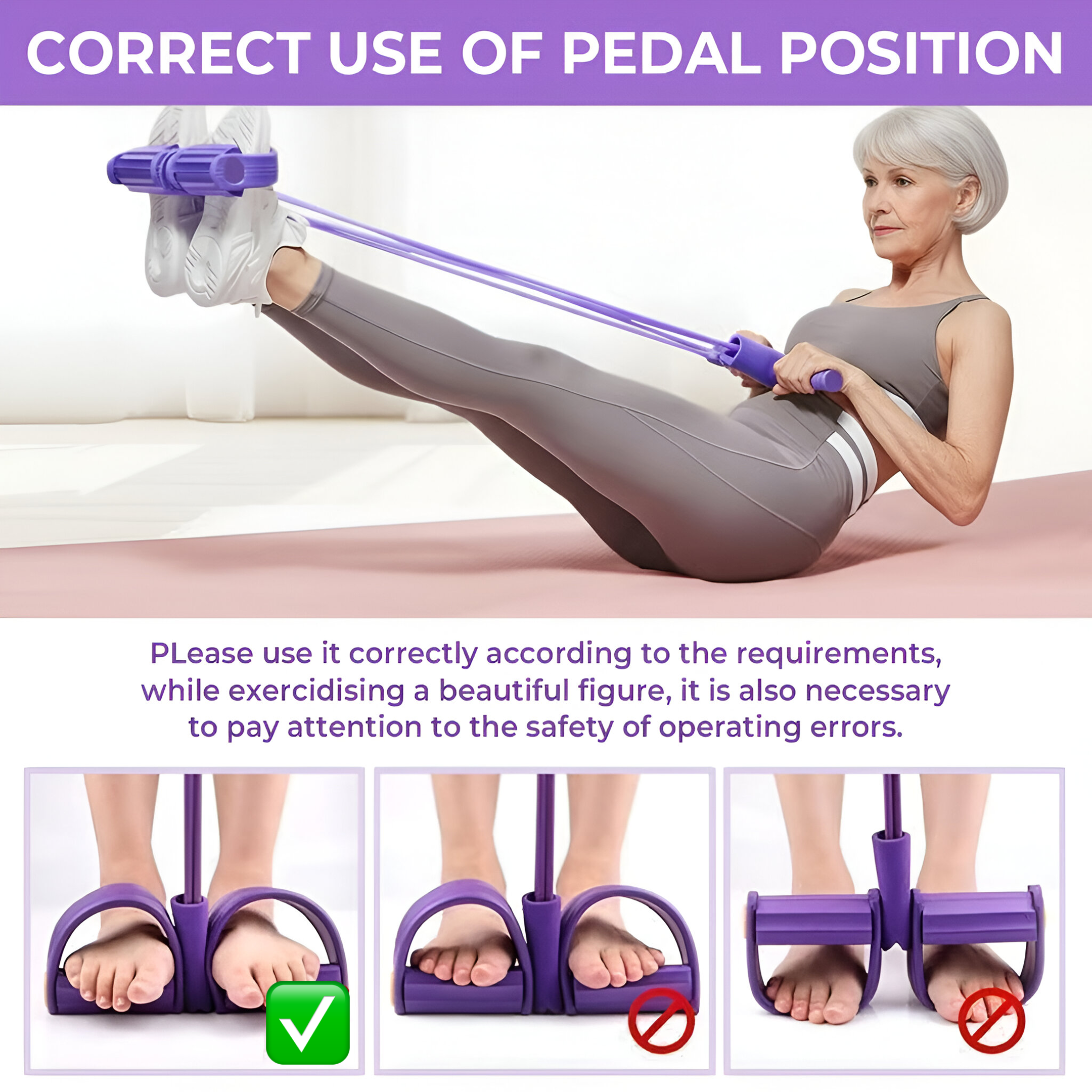 Yoga Pedal Puller – Resistance Band