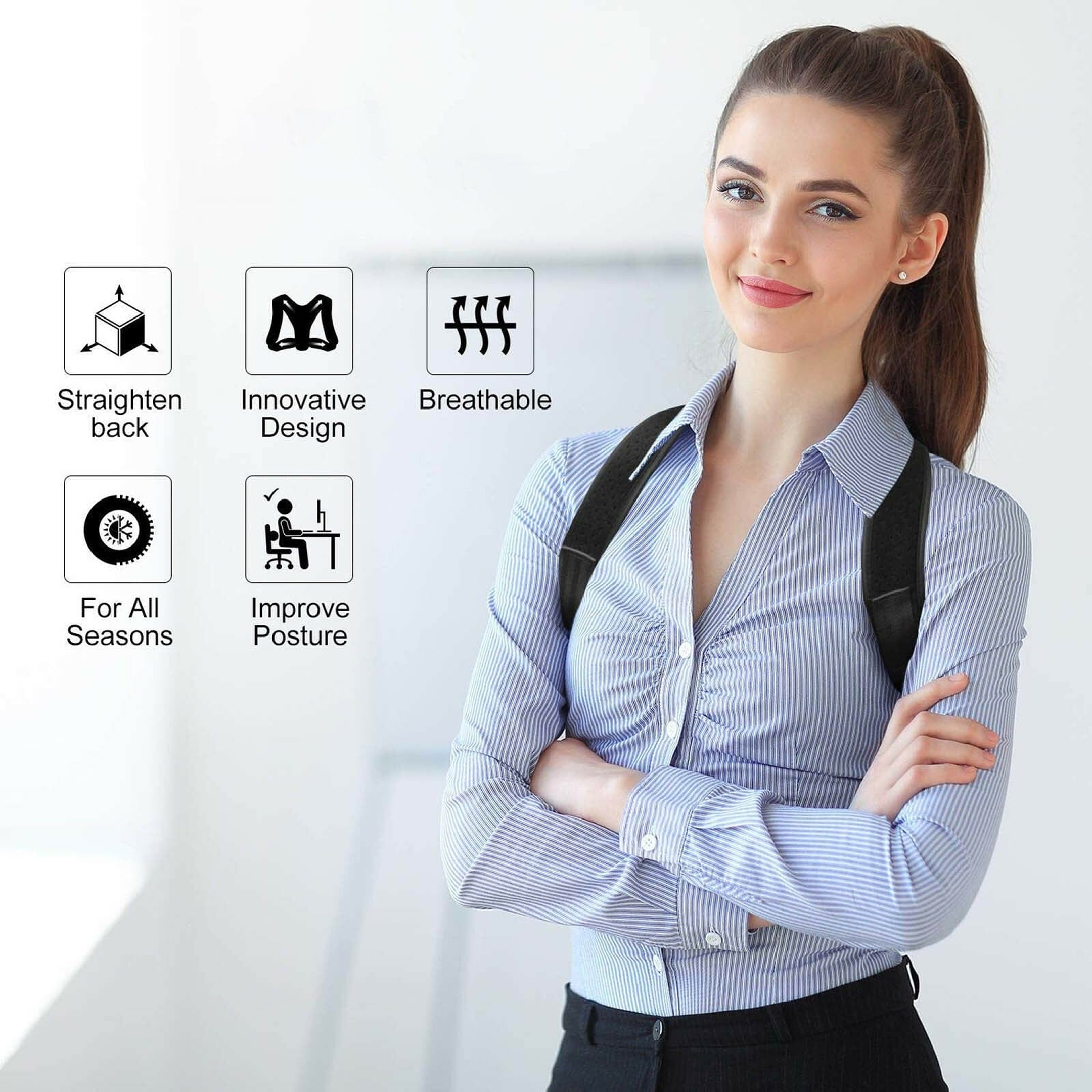 Posture PRO (Adjustable Posture Corrector Belt)