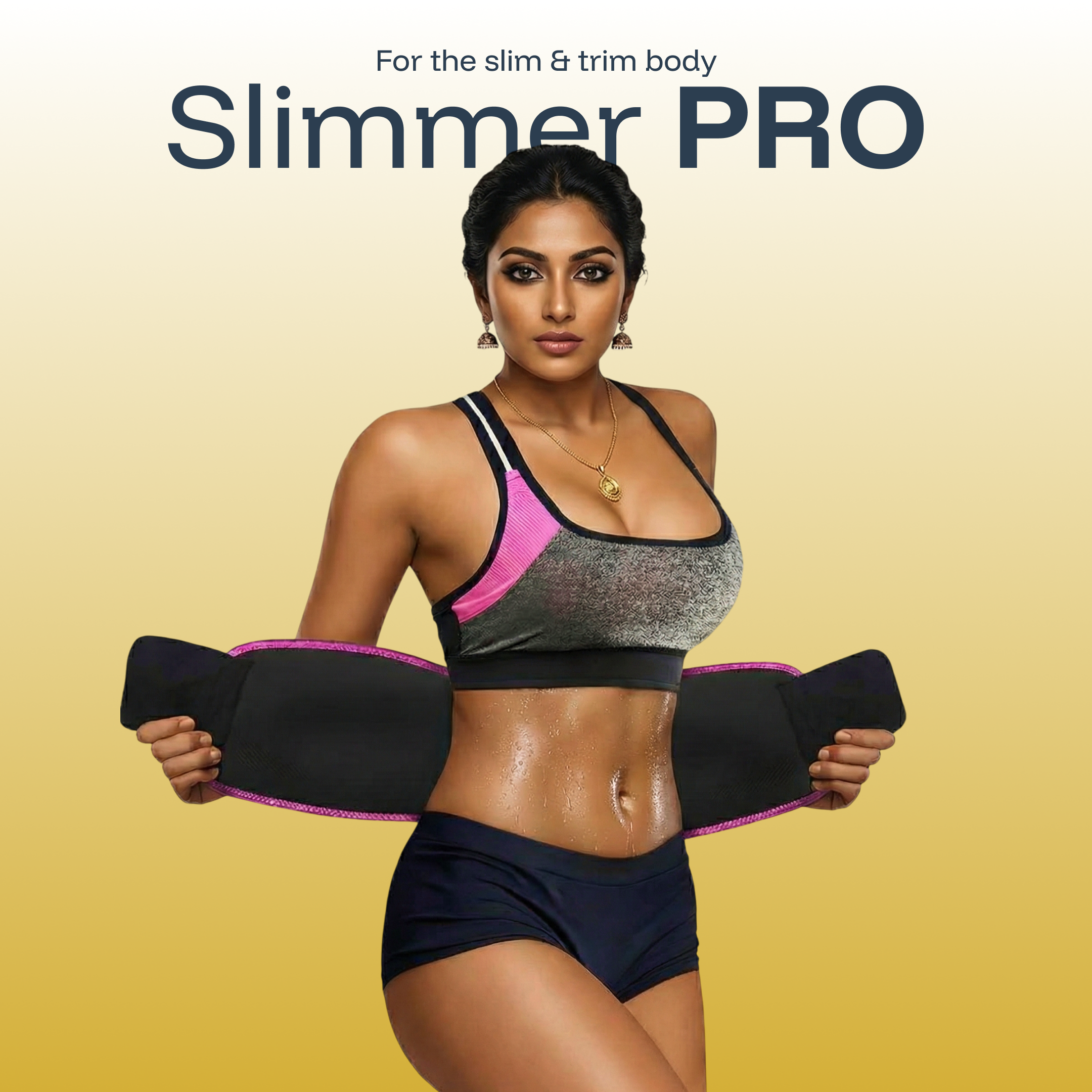 Slimmer PRO (Adjustable Waist Trimmer Belt)